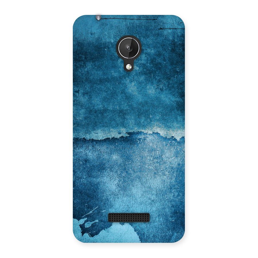 Blue Paint Wall Back Case for Micromax Canvas Spark Q380