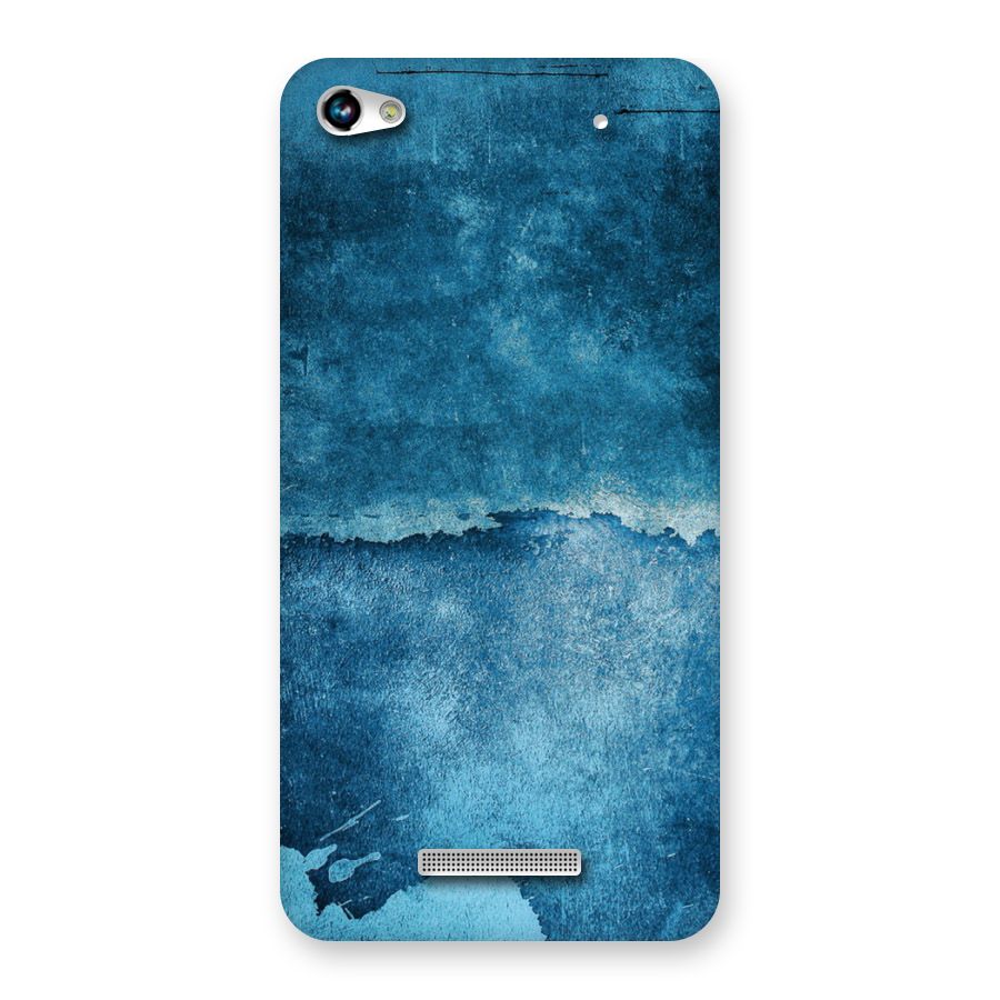 Blue Paint Wall Back Case for Micromax Hue 2