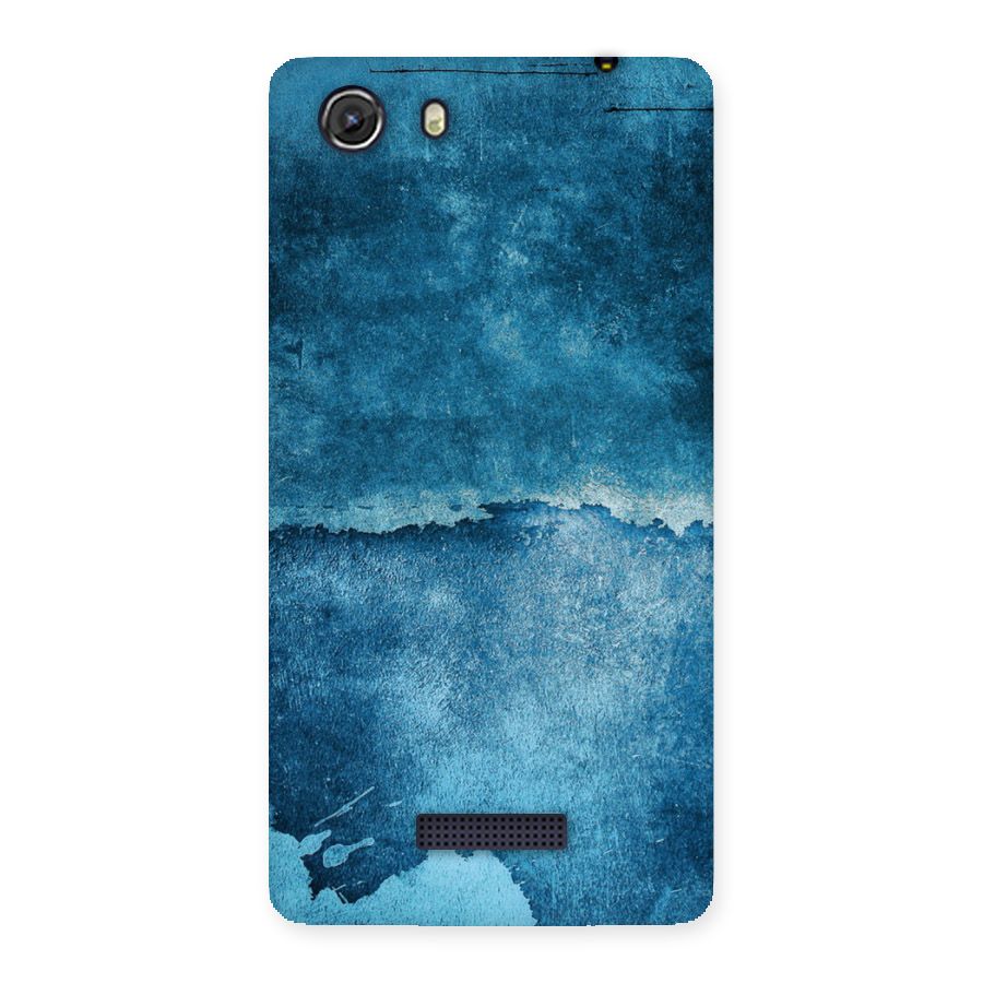 Blue Paint Wall Back Case for Micromax Unite 3
