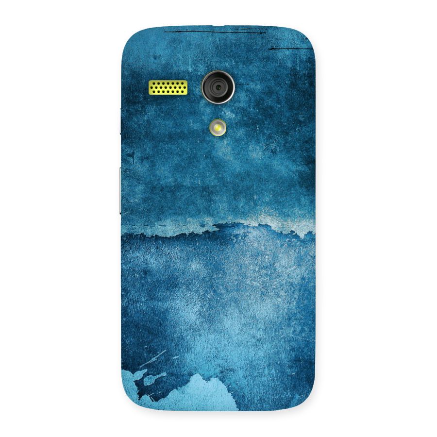 Blue Paint Wall Back Case for Moto G