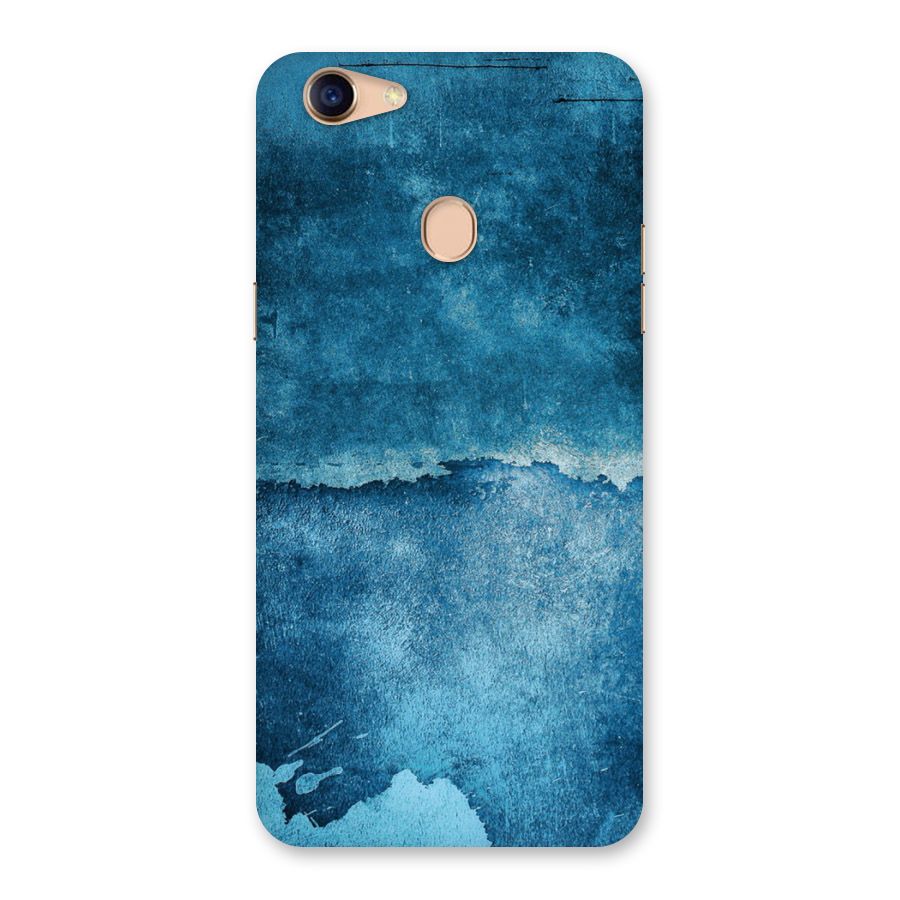 Blue Paint Wall Back Case for Oppo F5