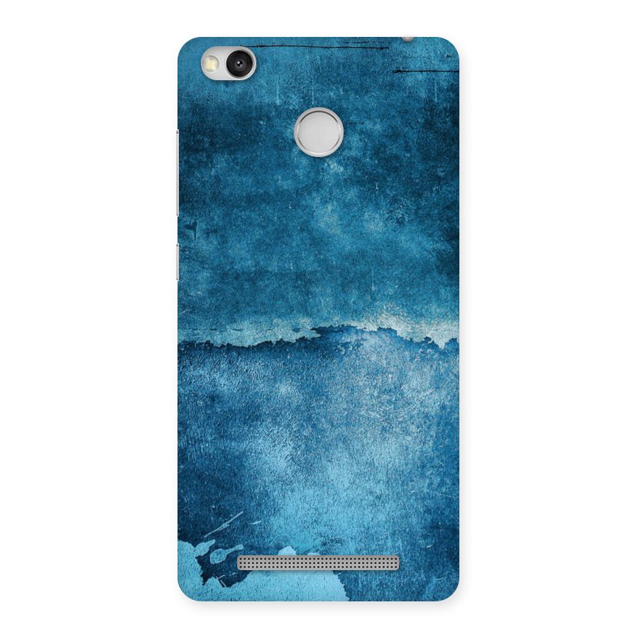 Blue Paint Wall Back Case for Redmi 3S Prime