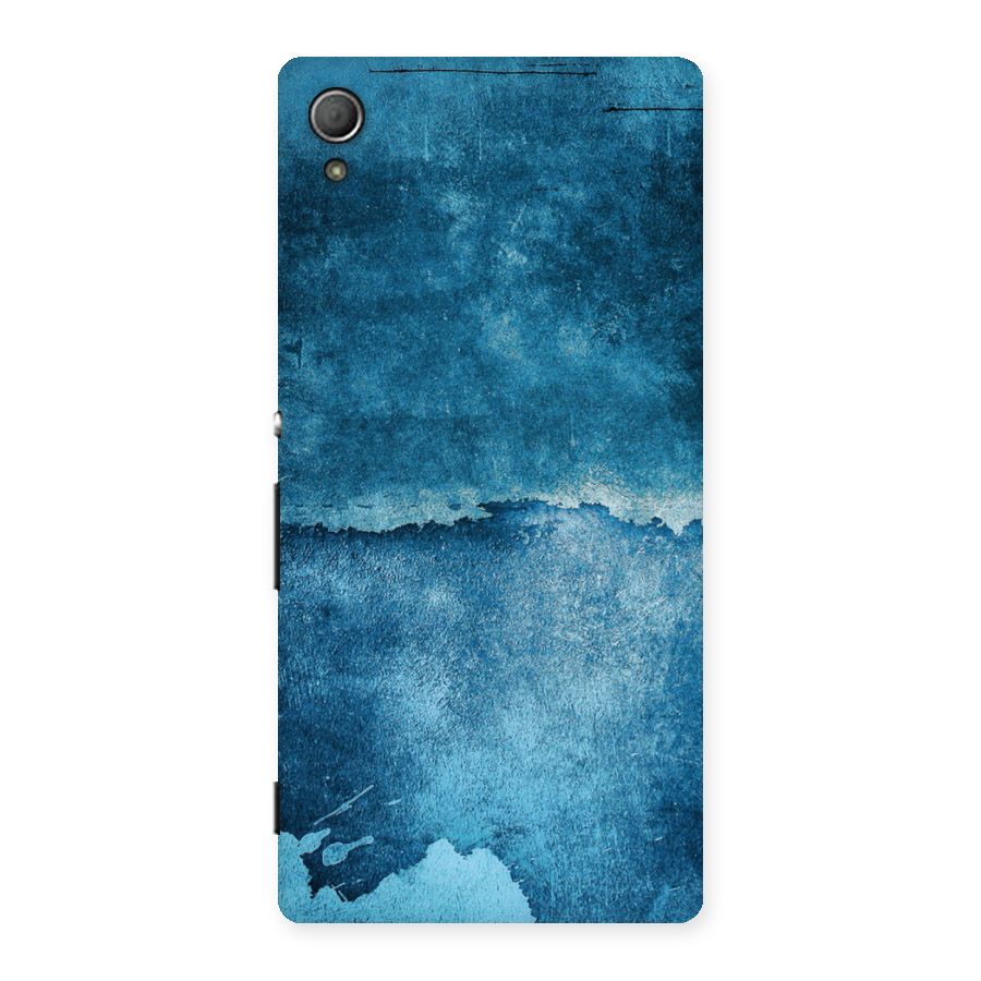 Blue Paint Wall Back Case for Xperia Z3 Plus