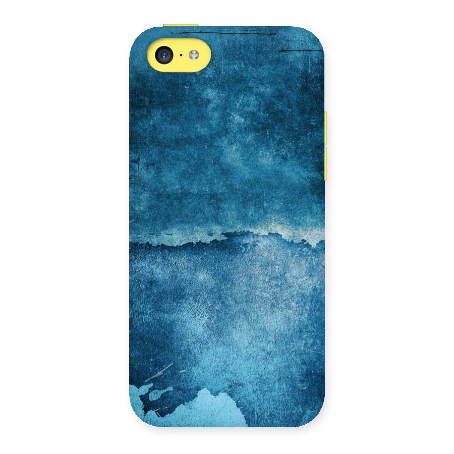 Blue Paint Wall Back Case for iPhone 5C