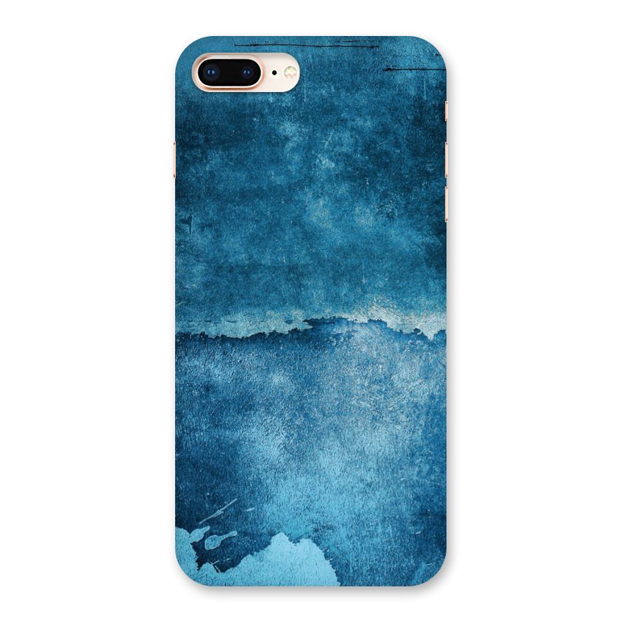 Blue Paint Wall Back Case for iPhone 8 Plus