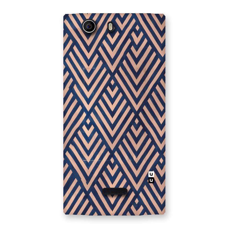 Blue Peach Back Case for Canvas Nitro 2 E311