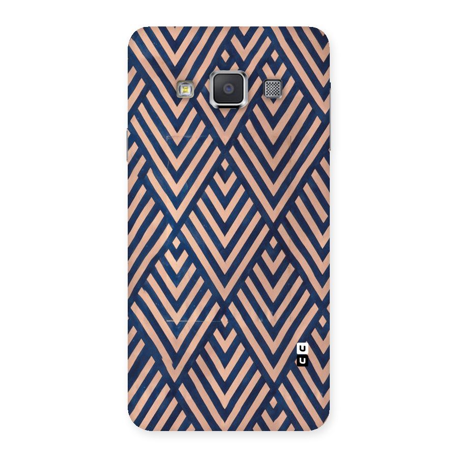 Blue Peach Back Case for Galaxy A3
