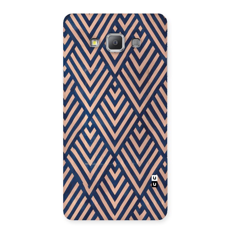 Blue Peach Back Case for Galaxy A7