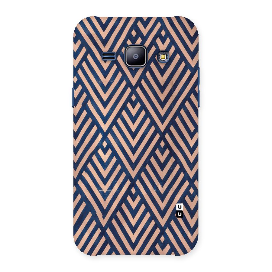 Blue Peach Back Case for Galaxy J1