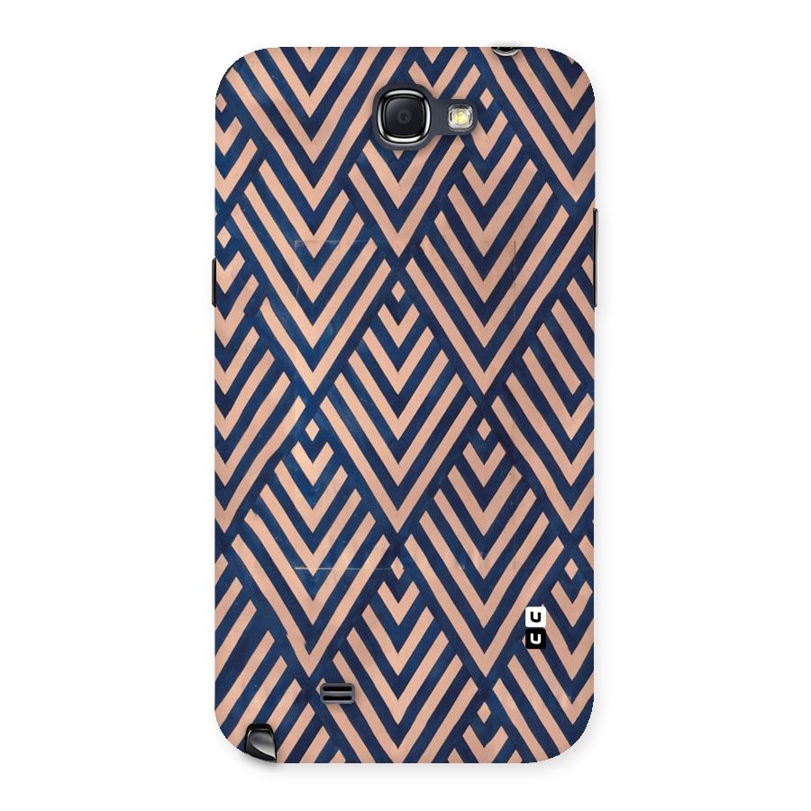 Blue Peach Back Case for Galaxy Note 2