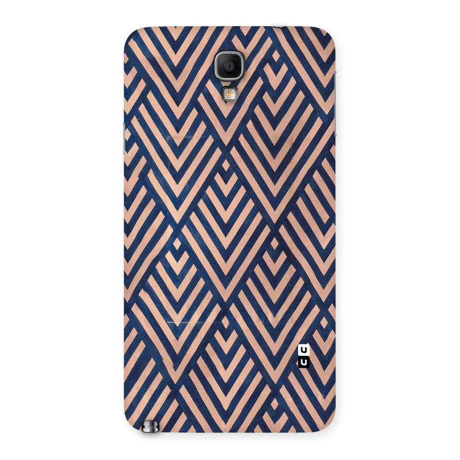 Blue Peach Back Case for Galaxy Note 3 Neo