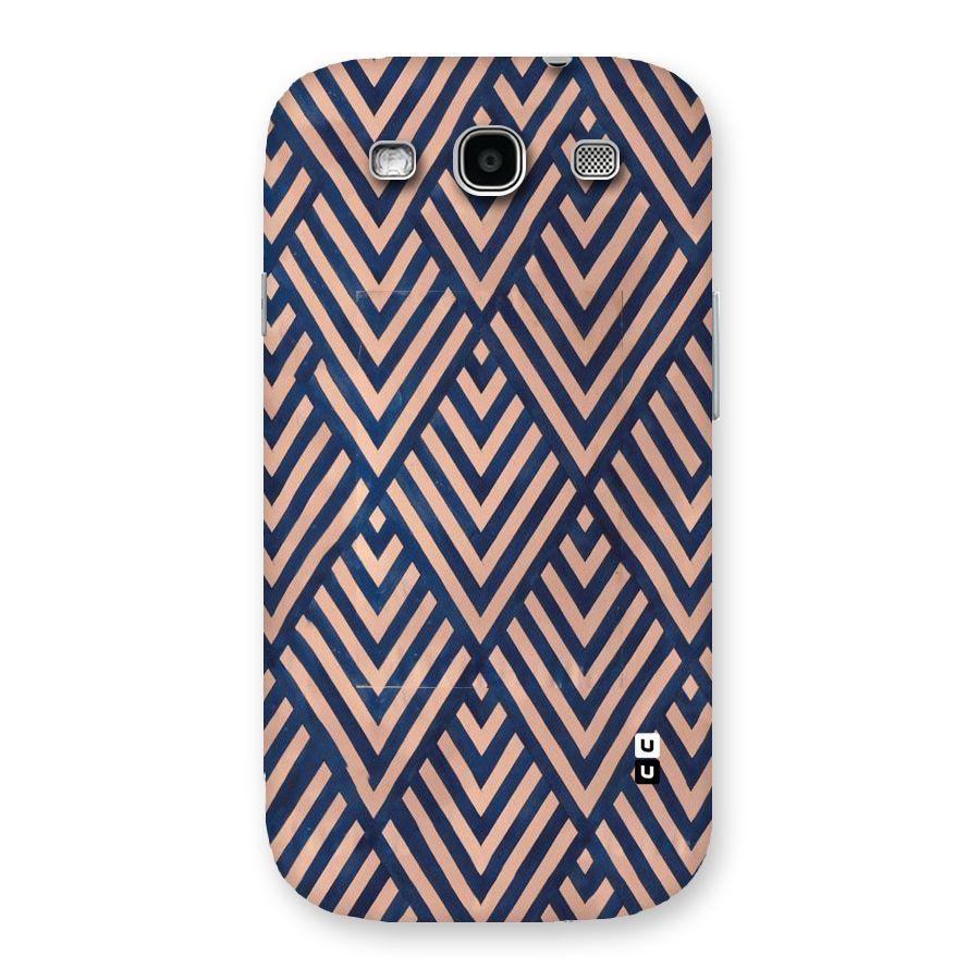 Blue Peach Back Case for Galaxy S3