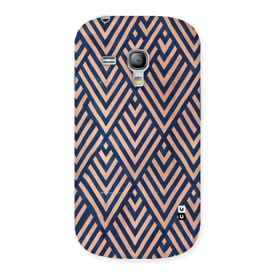 Blue Peach Back Case for Galaxy S3 Mini