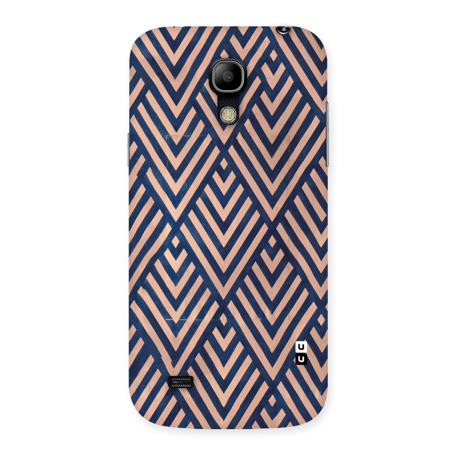 Blue Peach Back Case for Galaxy S4 Mini