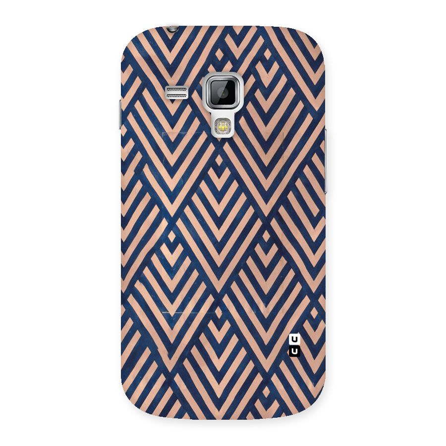 Blue Peach Back Case for Galaxy S Duos