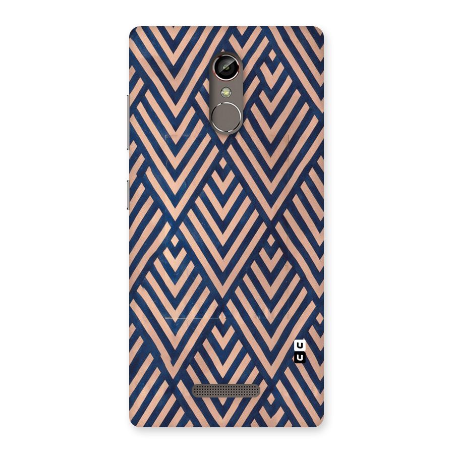 Blue Peach Back Case for Gionee S6s