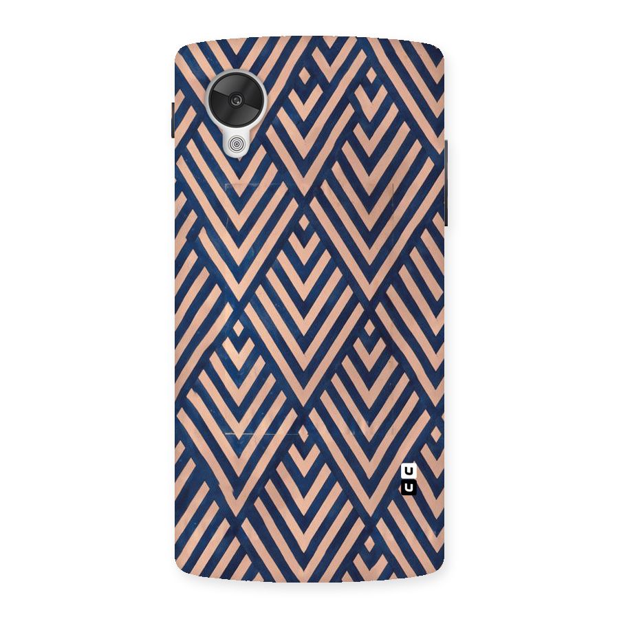 Blue Peach Back Case for Google Nexsus 5