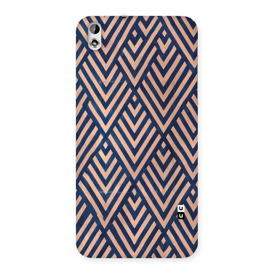 Blue Peach Back Case for HTC Desire 816g