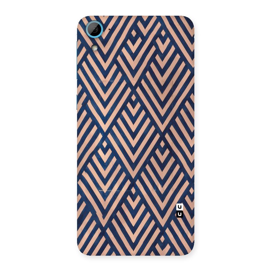 Blue Peach Back Case for HTC Desire 826
