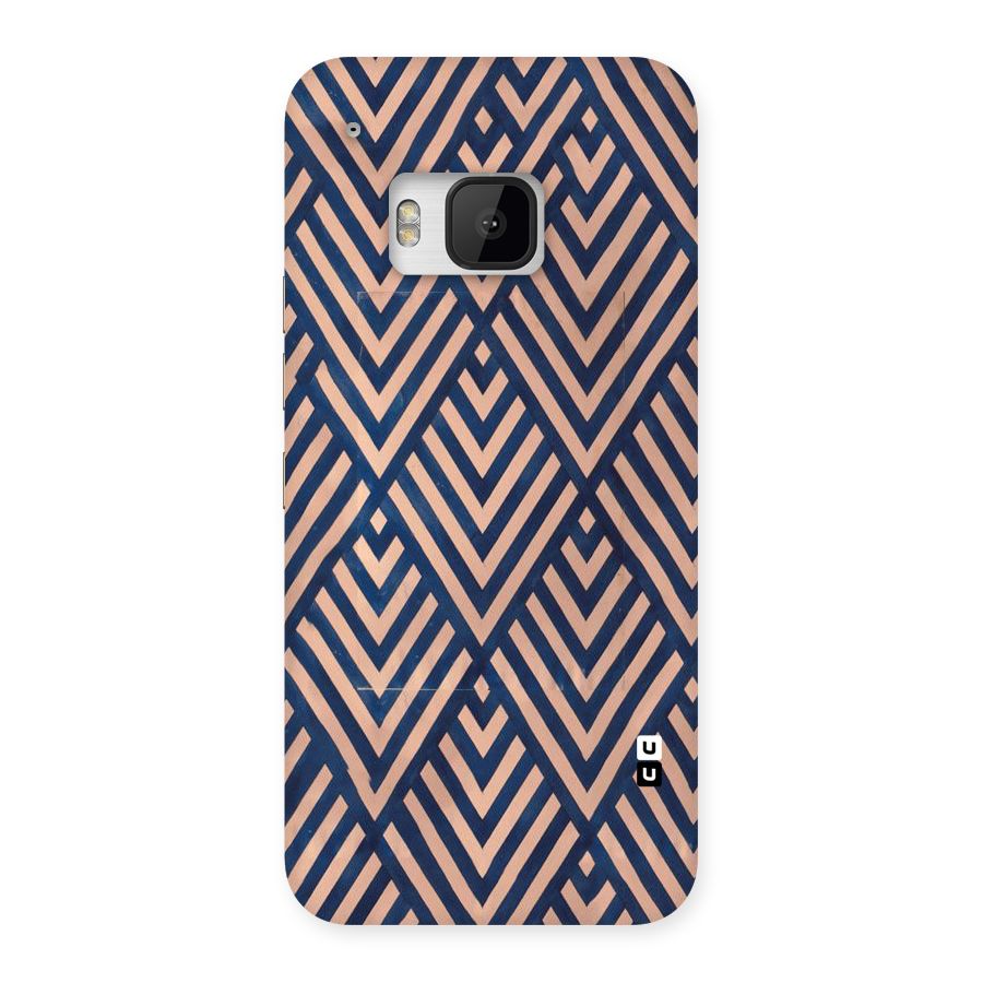 Blue Peach Back Case for HTC One M9