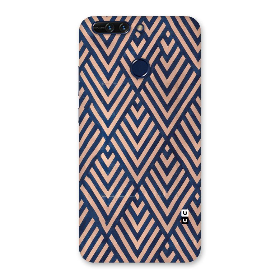 Blue Peach Back Case for Honor 8 Pro