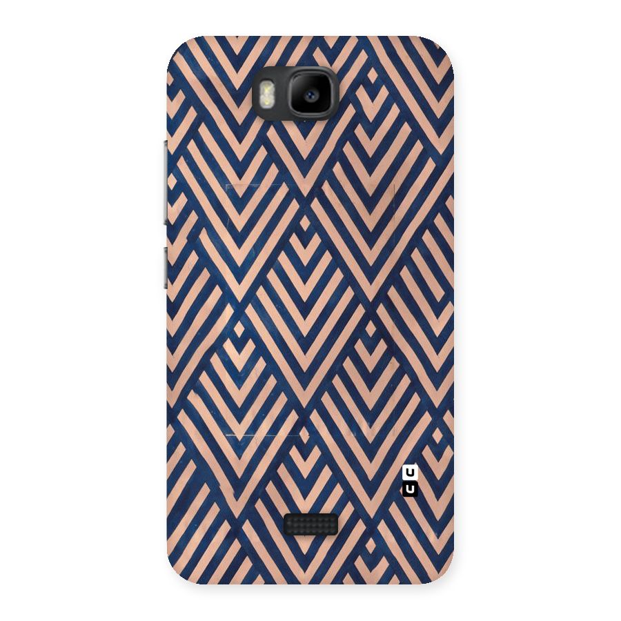 Blue Peach Back Case for Honor Bee