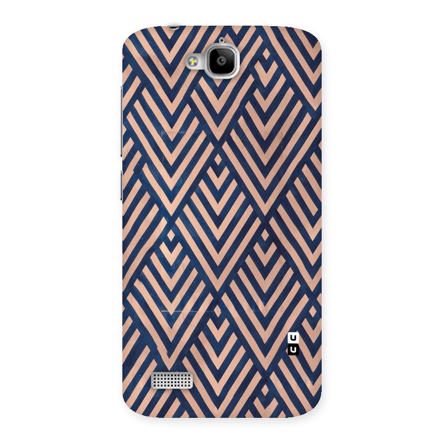Blue Peach Back Case for Honor Holly