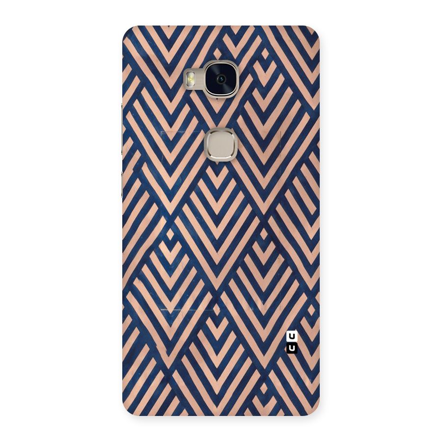 Blue Peach Back Case for Huawei Honor 5X