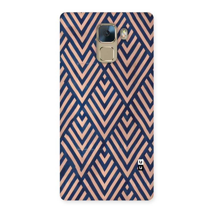 Blue Peach Back Case for Huawei Honor 7