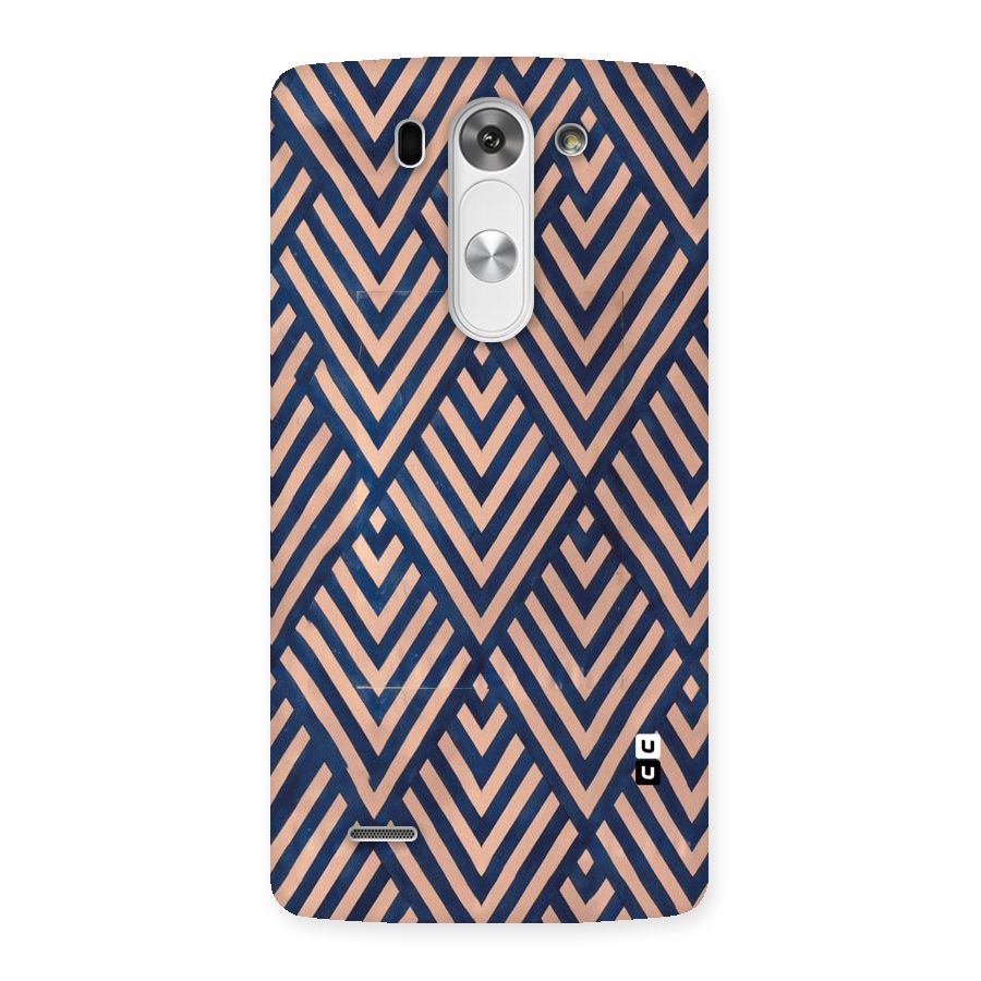 Blue Peach Back Case for LG G3 Mini