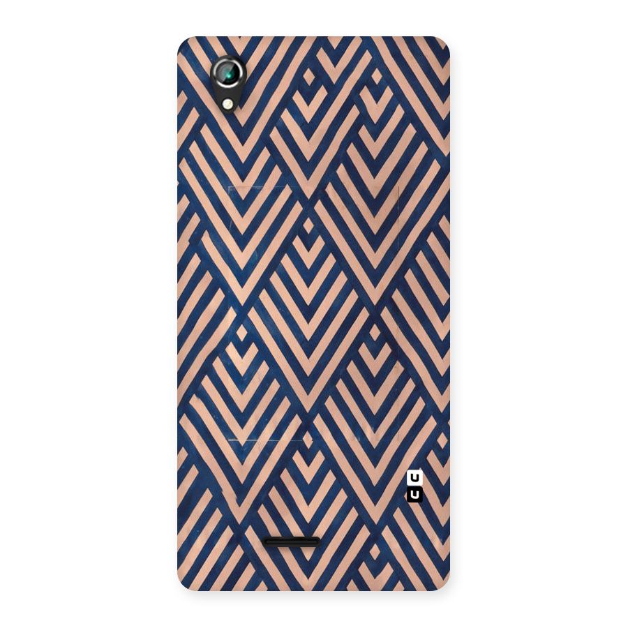 Blue Peach Back Case for Lava Iris 800
