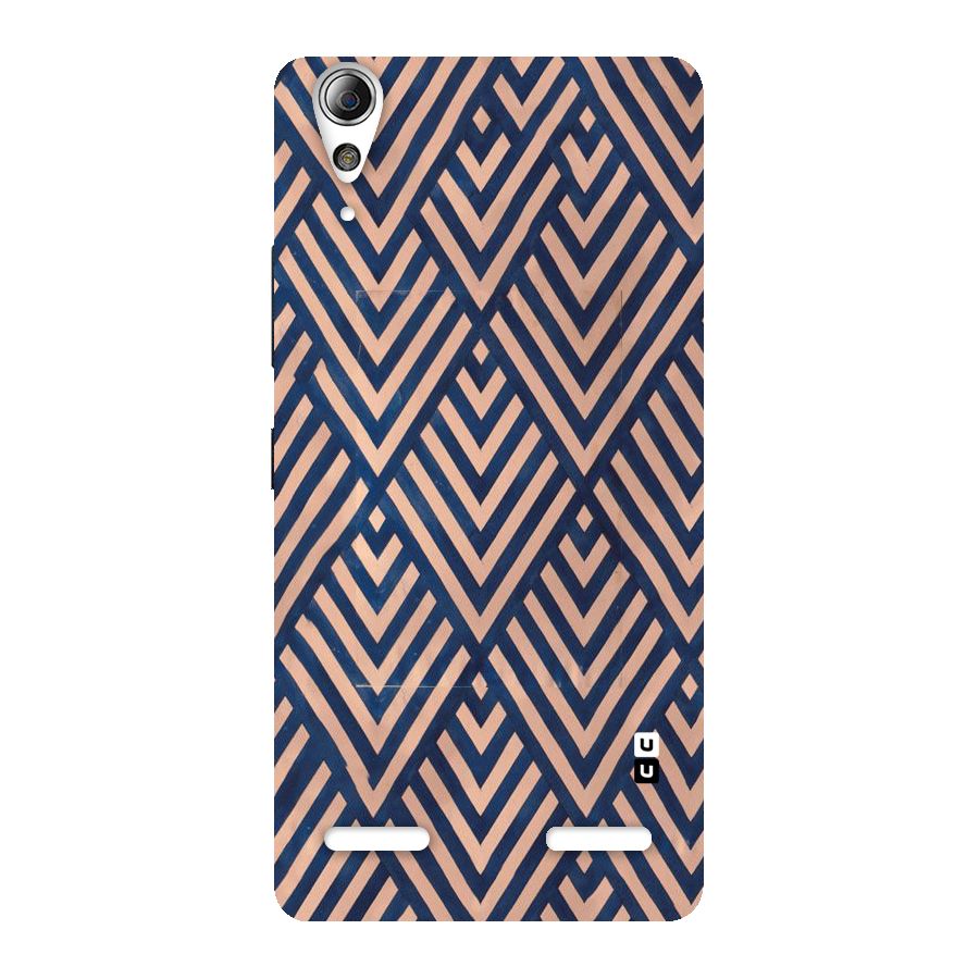 Blue Peach Back Case for Lenovo A6000