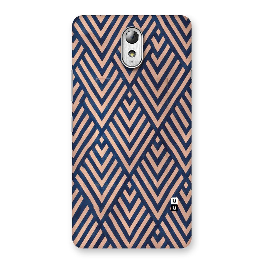 Blue Peach Back Case for Lenovo Vibe P1M