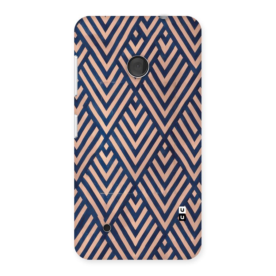 Blue Peach Back Case for Lumia 530