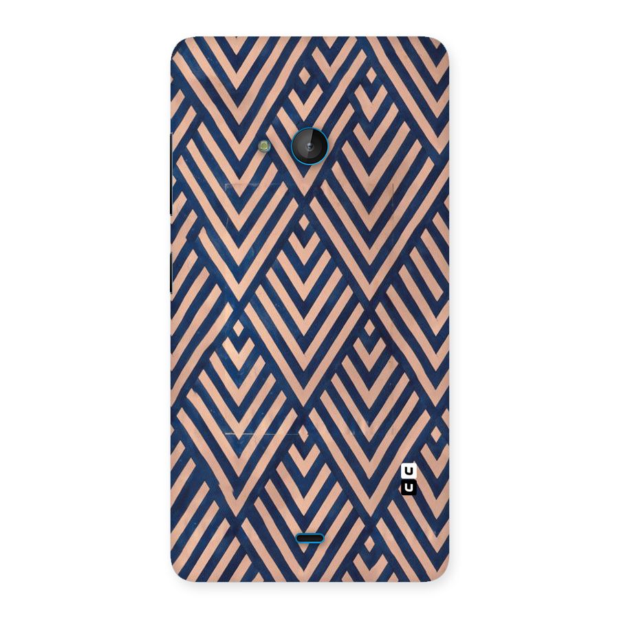 Blue Peach Back Case for Lumia 540