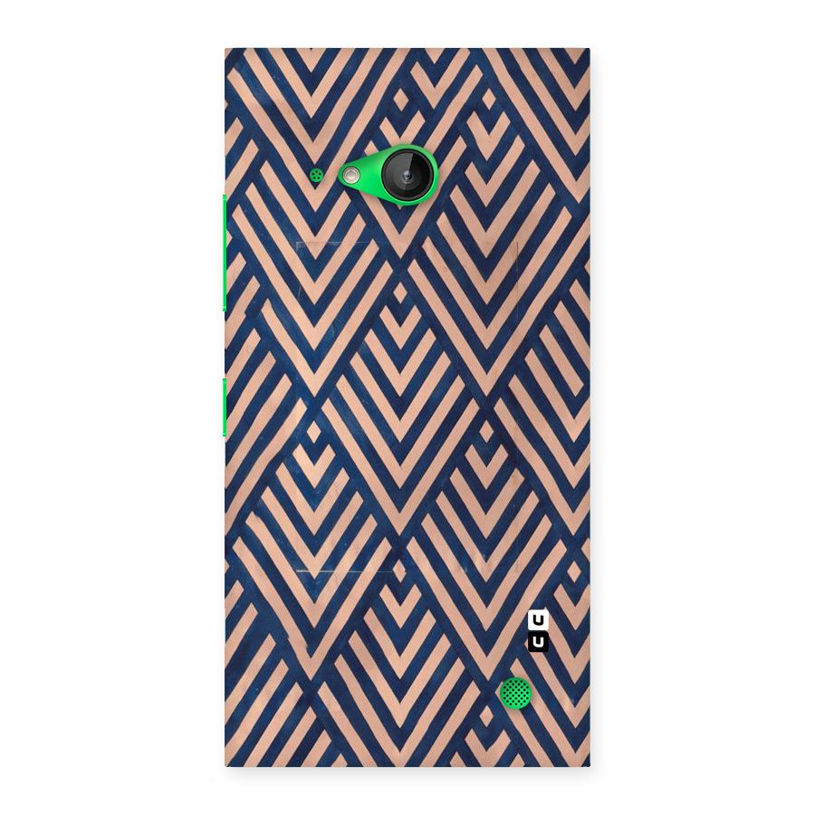 Blue Peach Back Case for Lumia 730