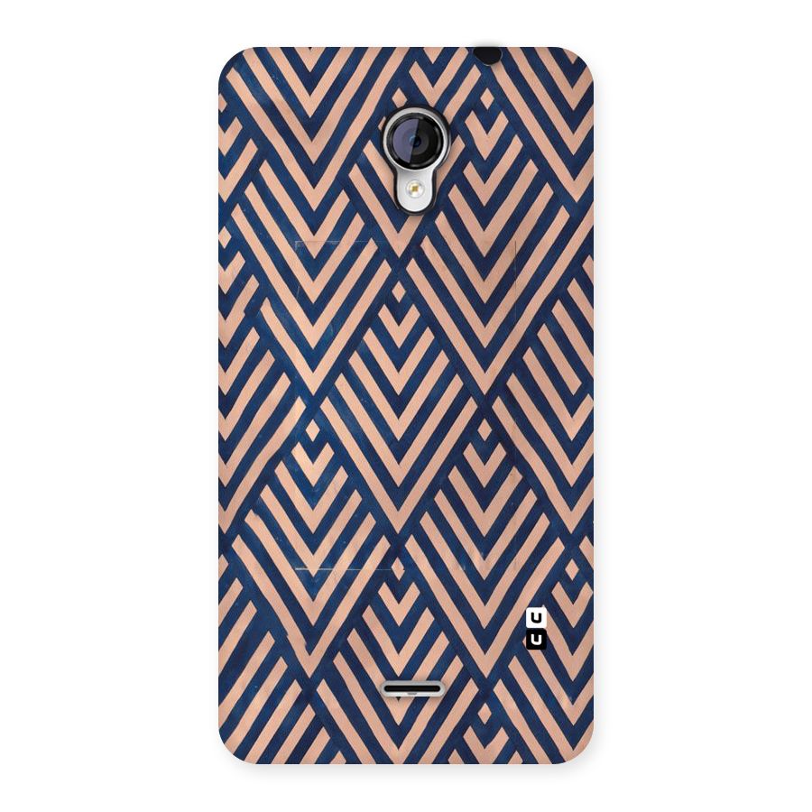 Blue Peach Back Case for Micromax Unite 2 A106