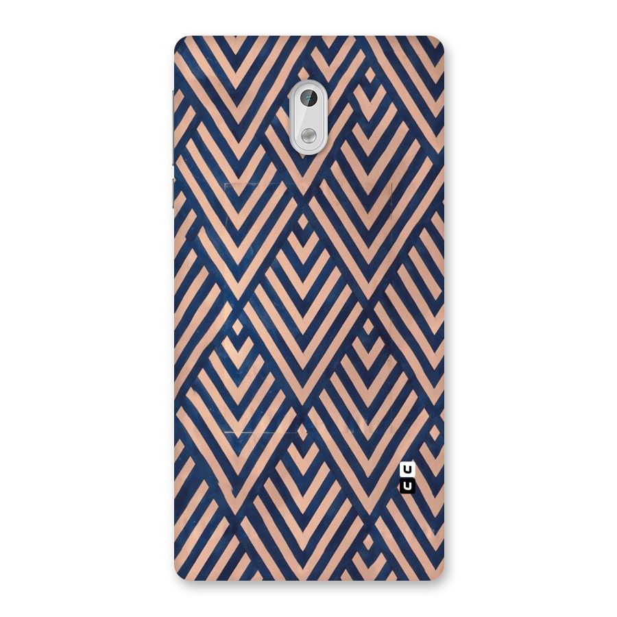Blue Peach Back Case for Nokia 3