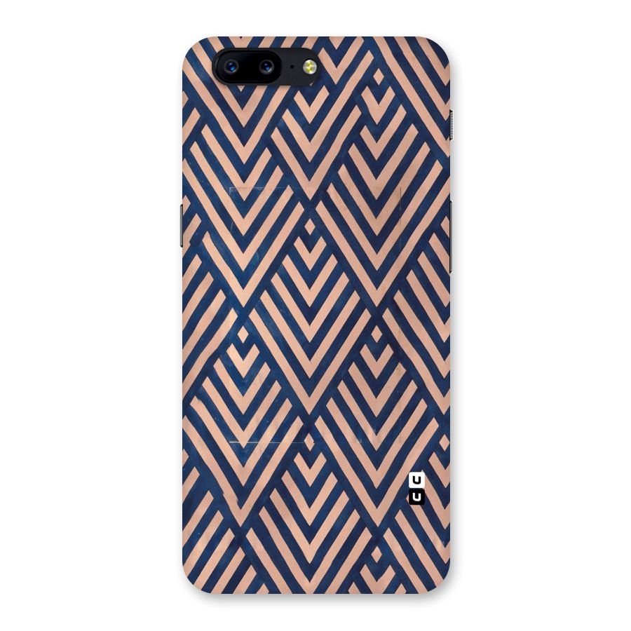 Blue Peach Back Case for OnePlus 5