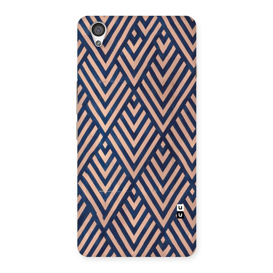 Blue Peach Back Case for OnePlus X
