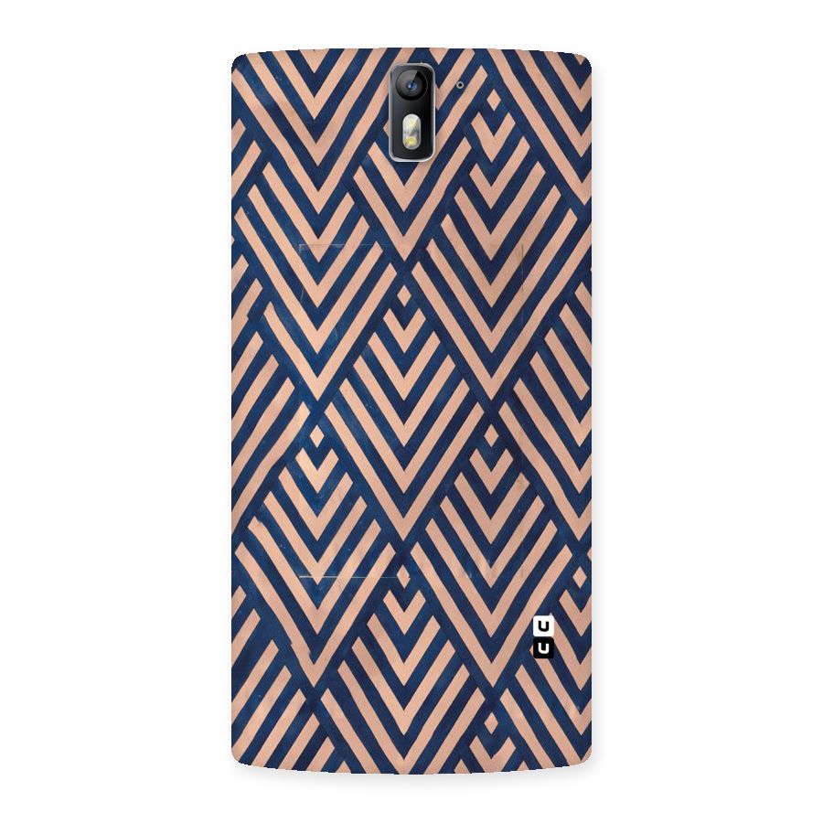 Blue Peach Back Case for One Plus One