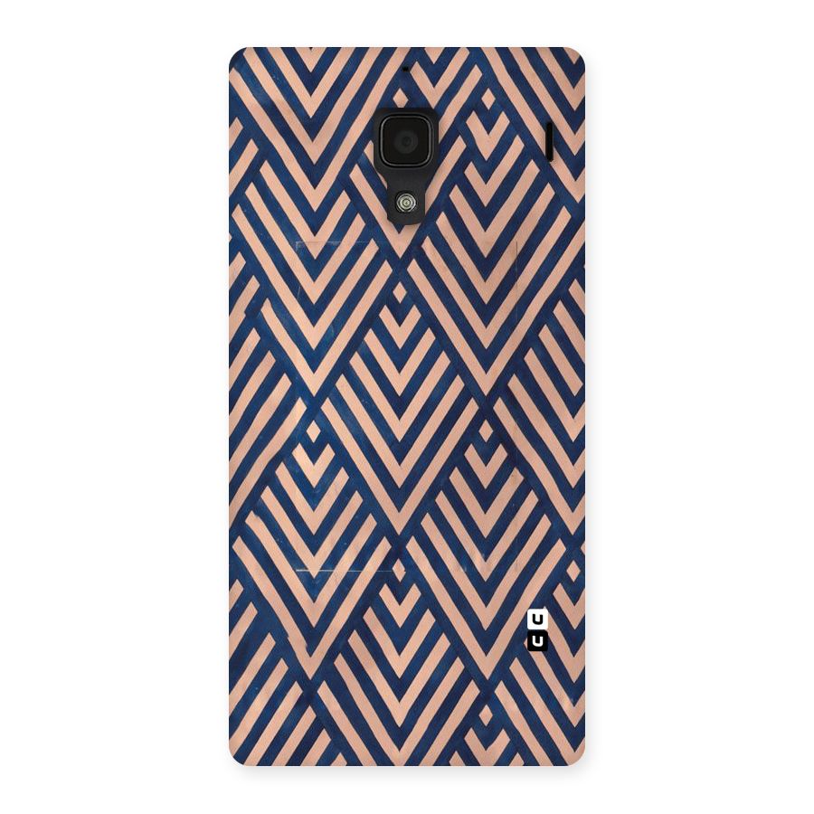 Blue Peach Back Case for Redmi 1S