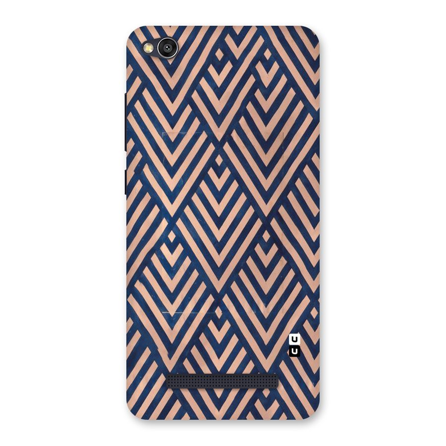 Blue Peach Back Case for Redmi 4A