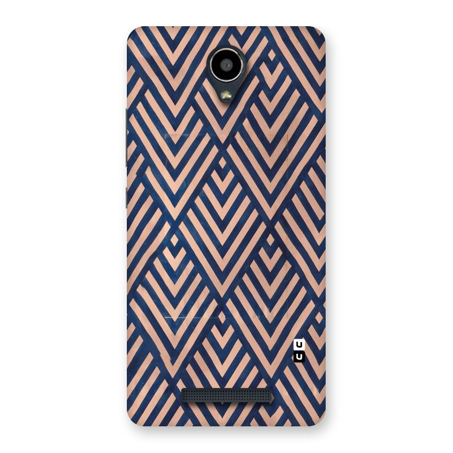 Blue Peach Back Case for Redmi Note 2