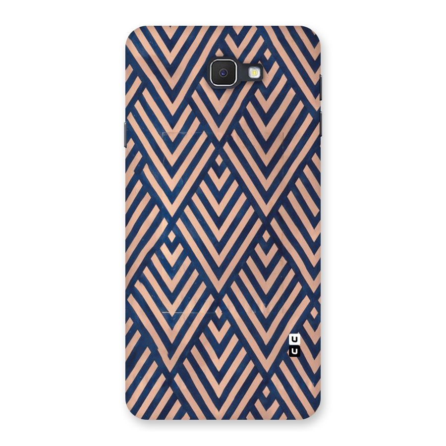 Blue Peach Back Case for Samsung Galaxy J7 Prime