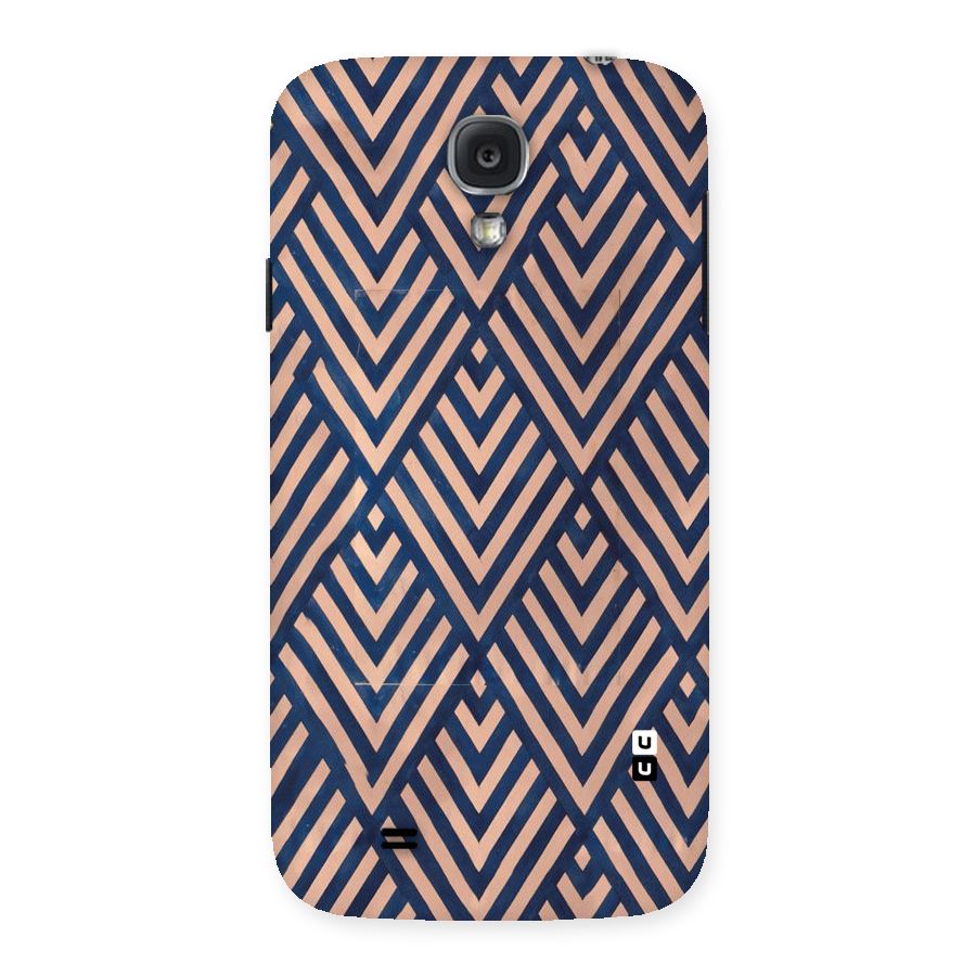 Blue Peach Back Case for Samsung Galaxy S4