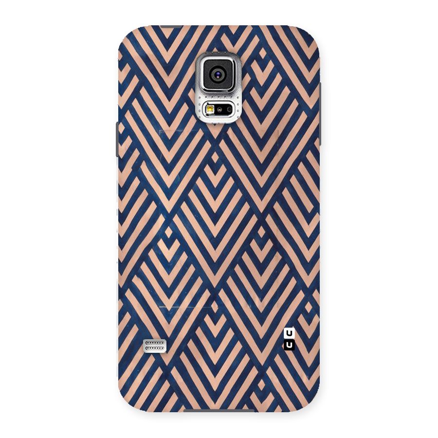 Blue Peach Back Case for Samsung Galaxy S5