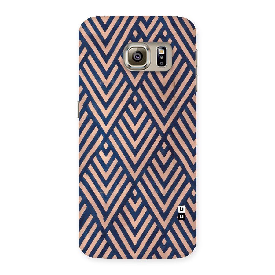 Blue Peach Back Case for Samsung Galaxy S6 Edge