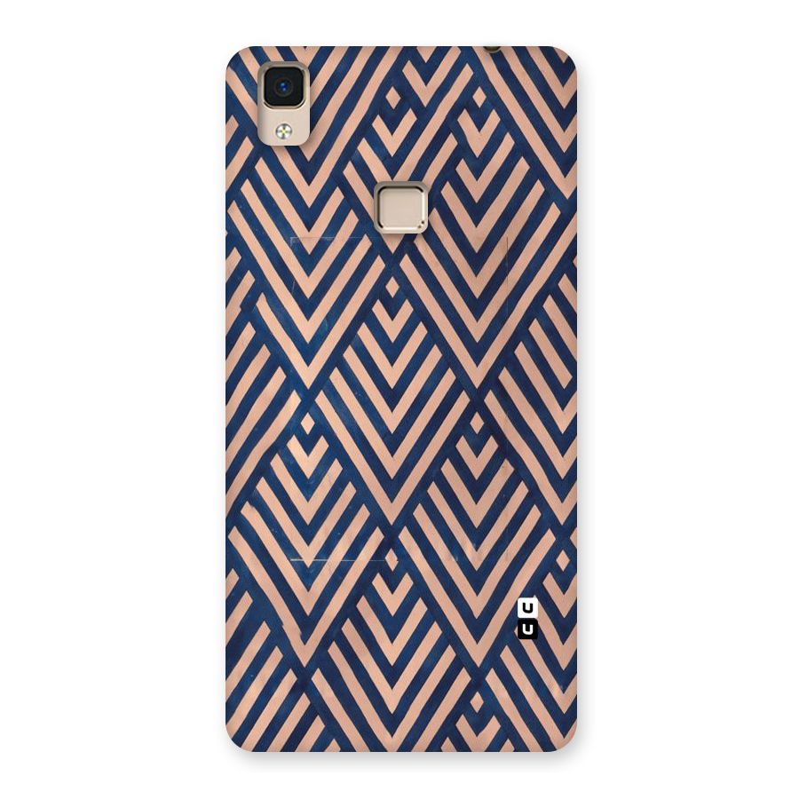 Blue Peach Back Case for V3 Max