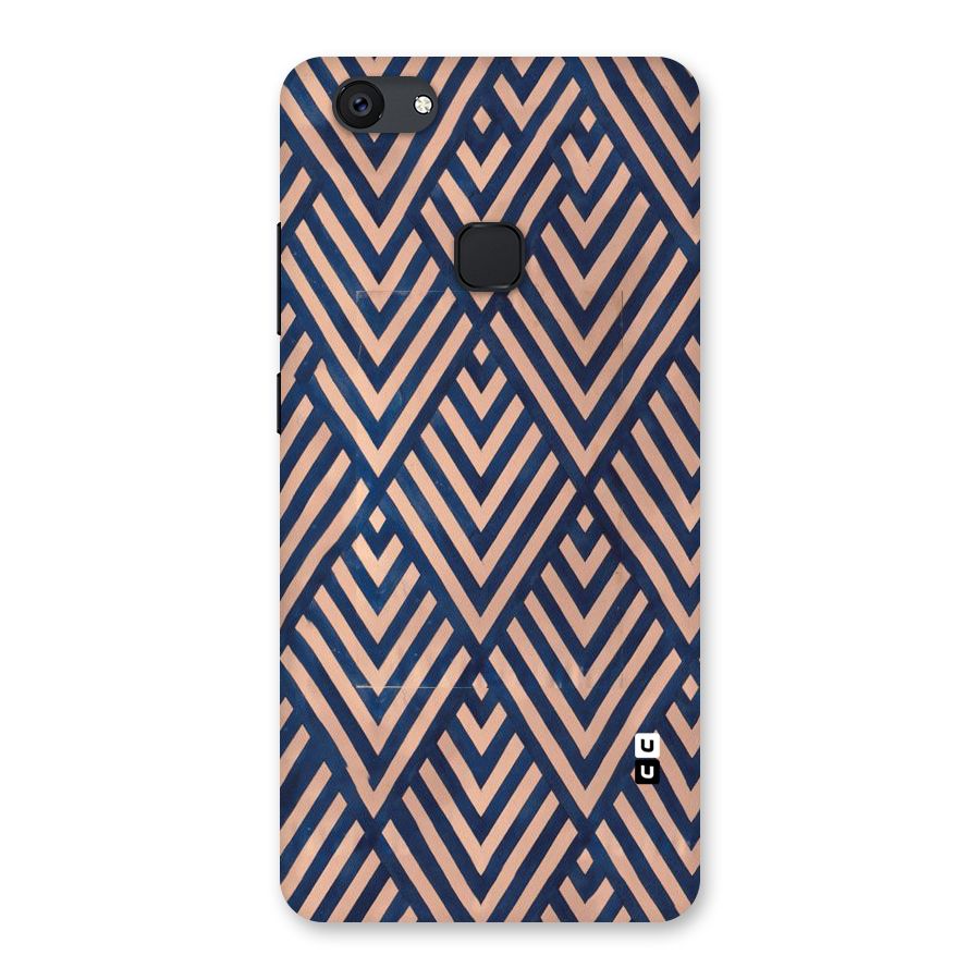 Blue Peach Back Case for Vivo V7 Plus